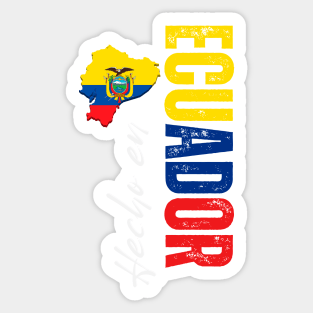 Ecuador flag, ecuadorian flag Sticker